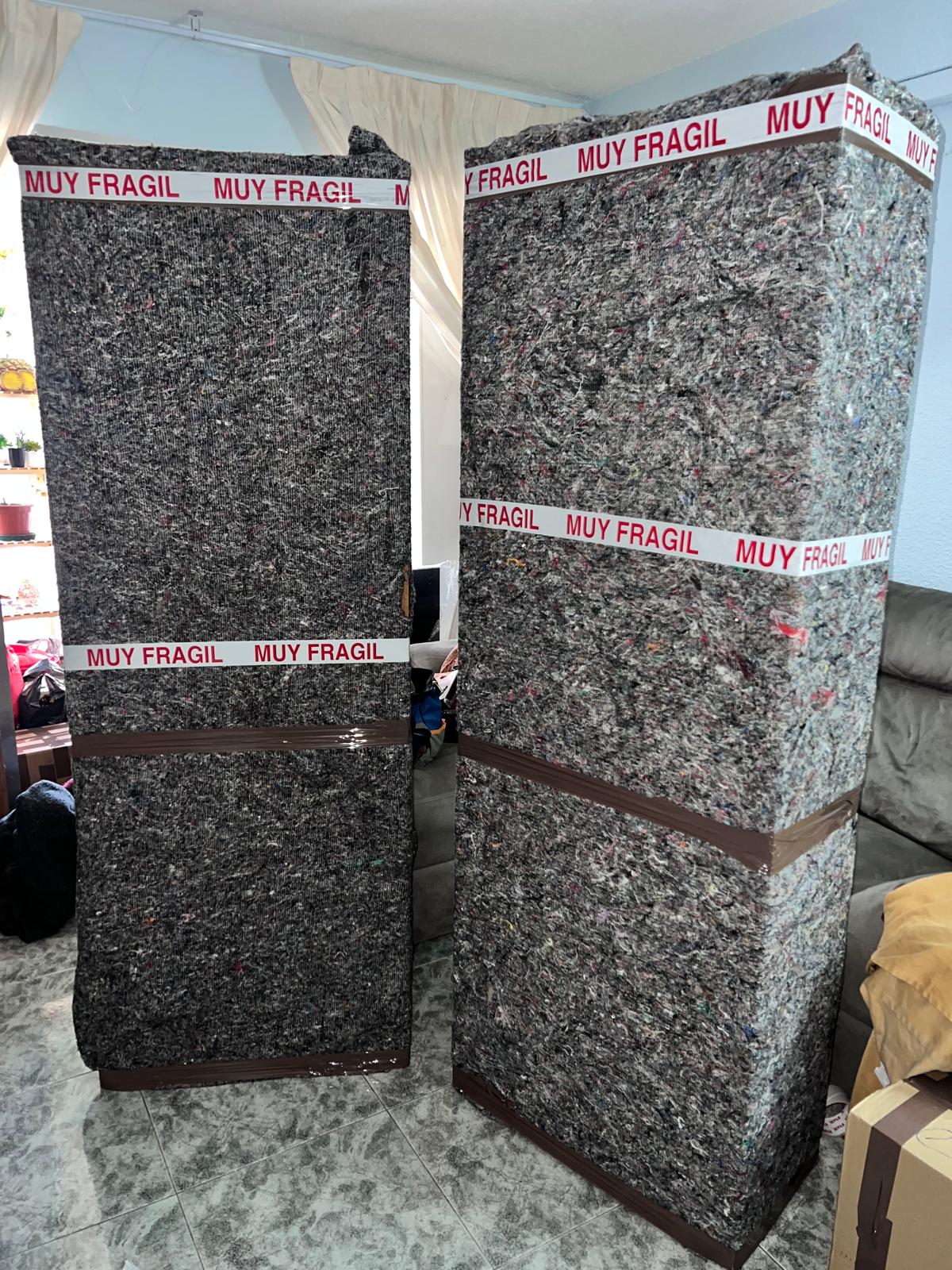 Colchones protegidos con film